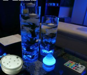 podswietlenie wazonu